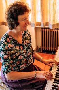 ADRIENNE Hesketh piano playing Collaton Fishacre